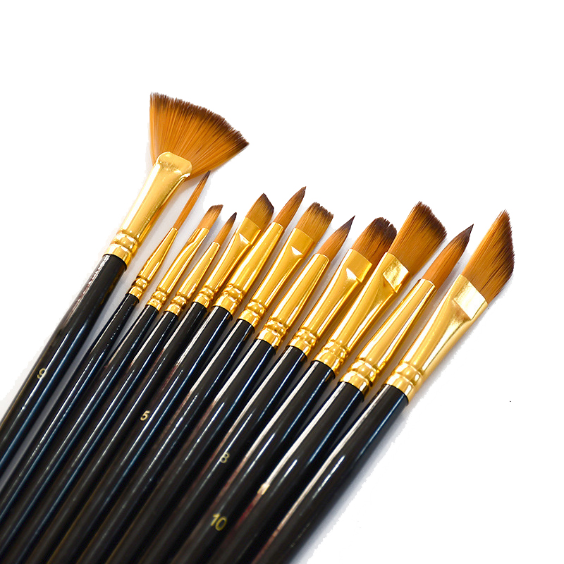 Gouache Paint Set - Çok fonksiyonlu suluboya guaj 12 adet