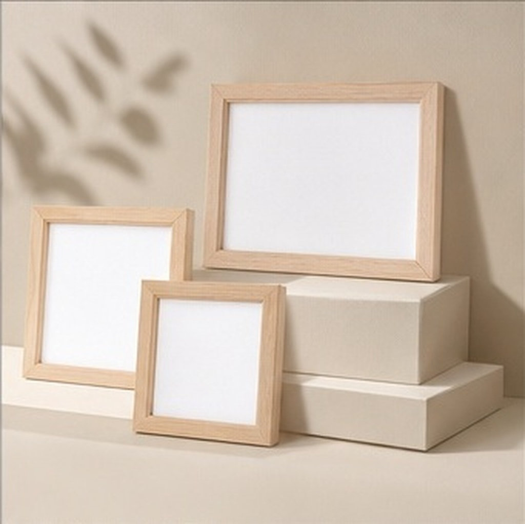 Art Craft With Paper - 3 Adet Kağıt Yapım Seti, Ahşap