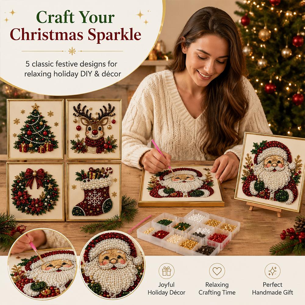 Noel Baba İnci Sanatı DIY Kiti - Art Craft Kit incelemesi ve fiyatı