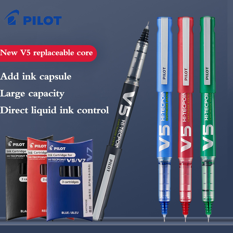 5 adet PILOT jel kalem BXC-V5/ - Pilot Pen V5 incelemesi ve fiyatı