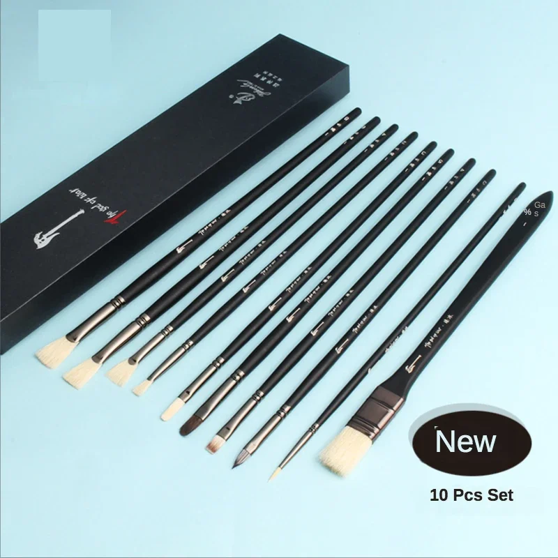 10'lu Set Guaj Boya Fırçası, S - Gouache Paint Set incelemesi ve fiyatı
