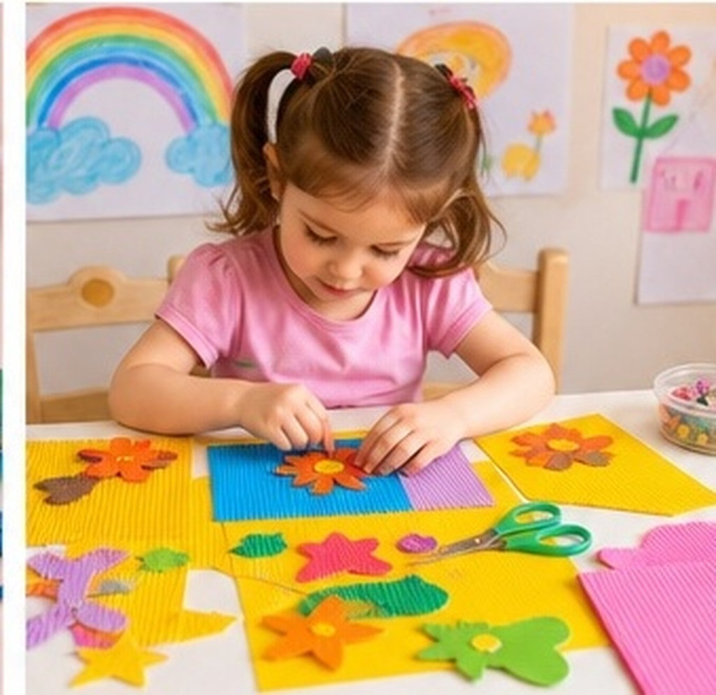 40 Adet Çok Renkli Oluklu Kağı - Art Craft With Paper incelemesi ve fiyatı